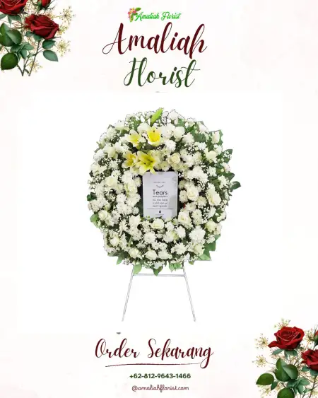 Krans Bunga Duka pasteur