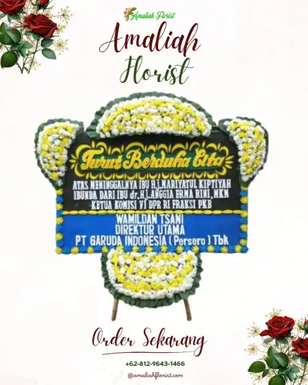 Papan Bunga Duka pasteur